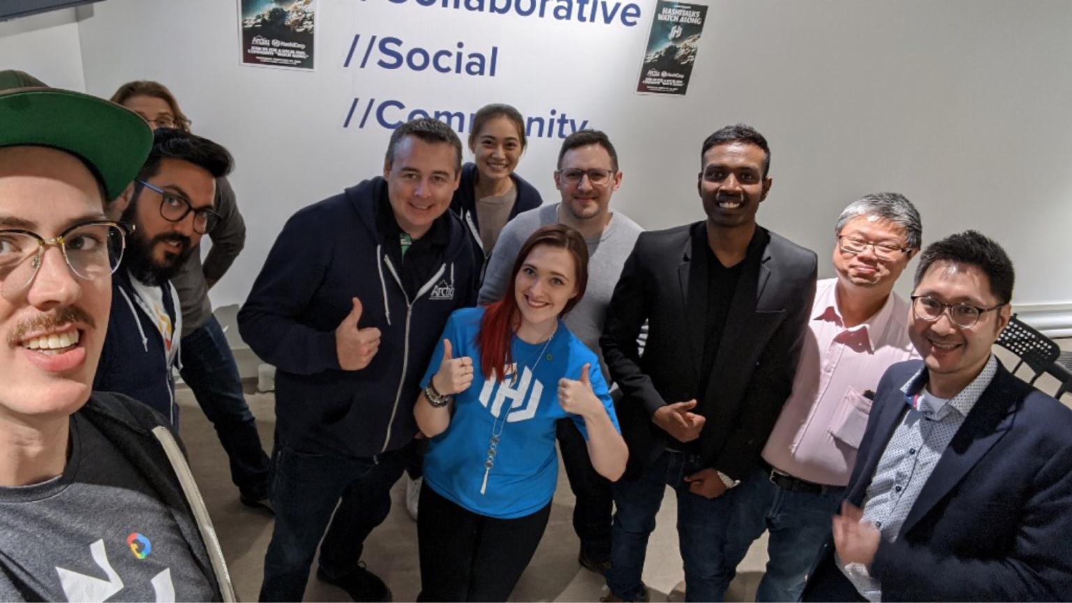 First Hashicorp meetup in Toronto 2019.